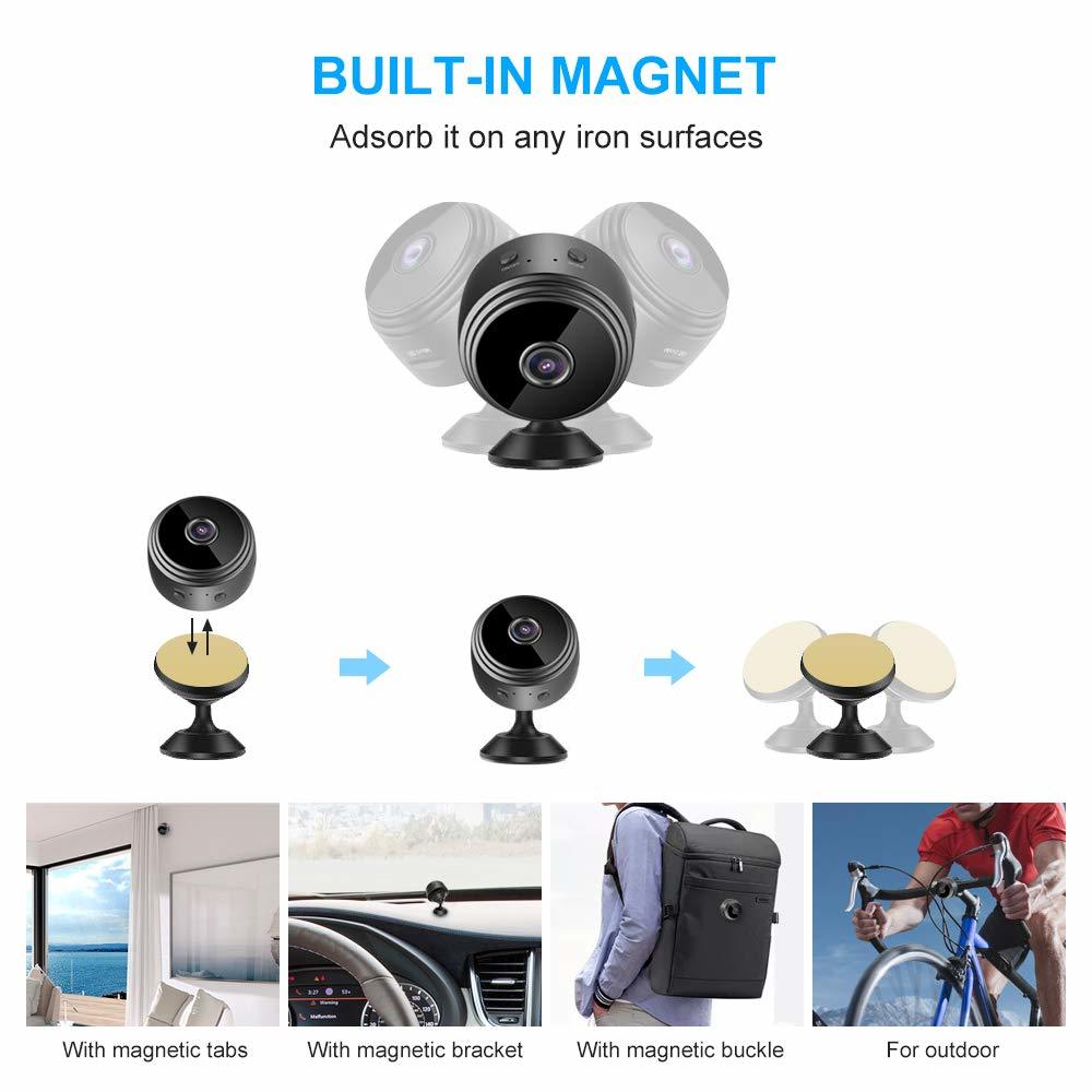 Wireless Mini home Security Camera Wide Angle HD 1080P at Mighty Ape