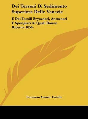 Dei Terreni Di Sedimento Superiore Delle Venezie: E Dei Fossili Bryozoari, Antozoari E Spongiari AI Quali Danno Ricetto (1856) by Tommaso Antonio Catullo image