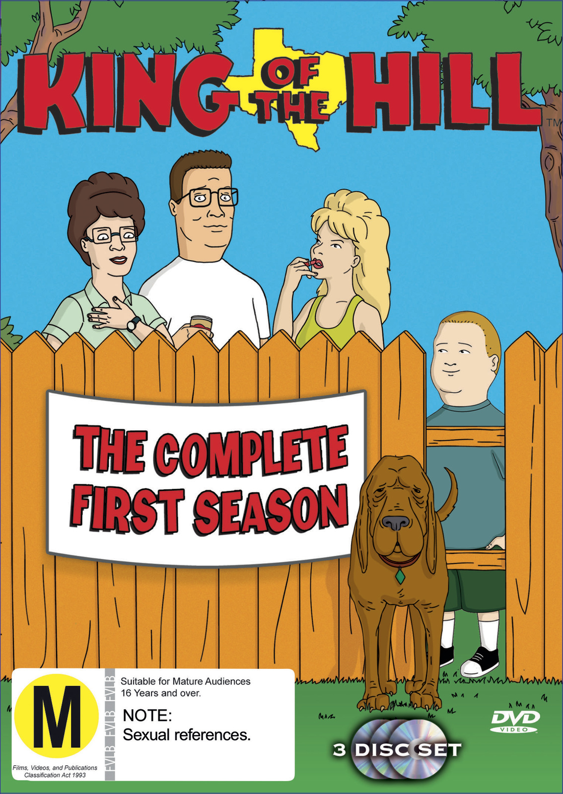 King of the Hill - Complete Season 1 (3 Disc) on DVD image