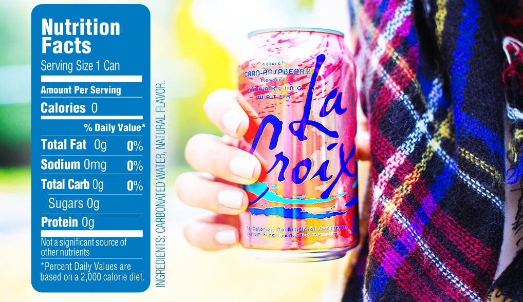 La Croix Sparkling Water - Tangerine 355ml Can (12 Pack) image