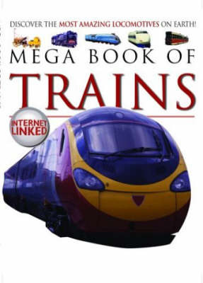 Mega Book of Trains by Lynne Gibbs image