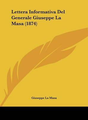 Lettera Informativa del Generale Giuseppe La Masa (1874) by Giuseppe La Masa image