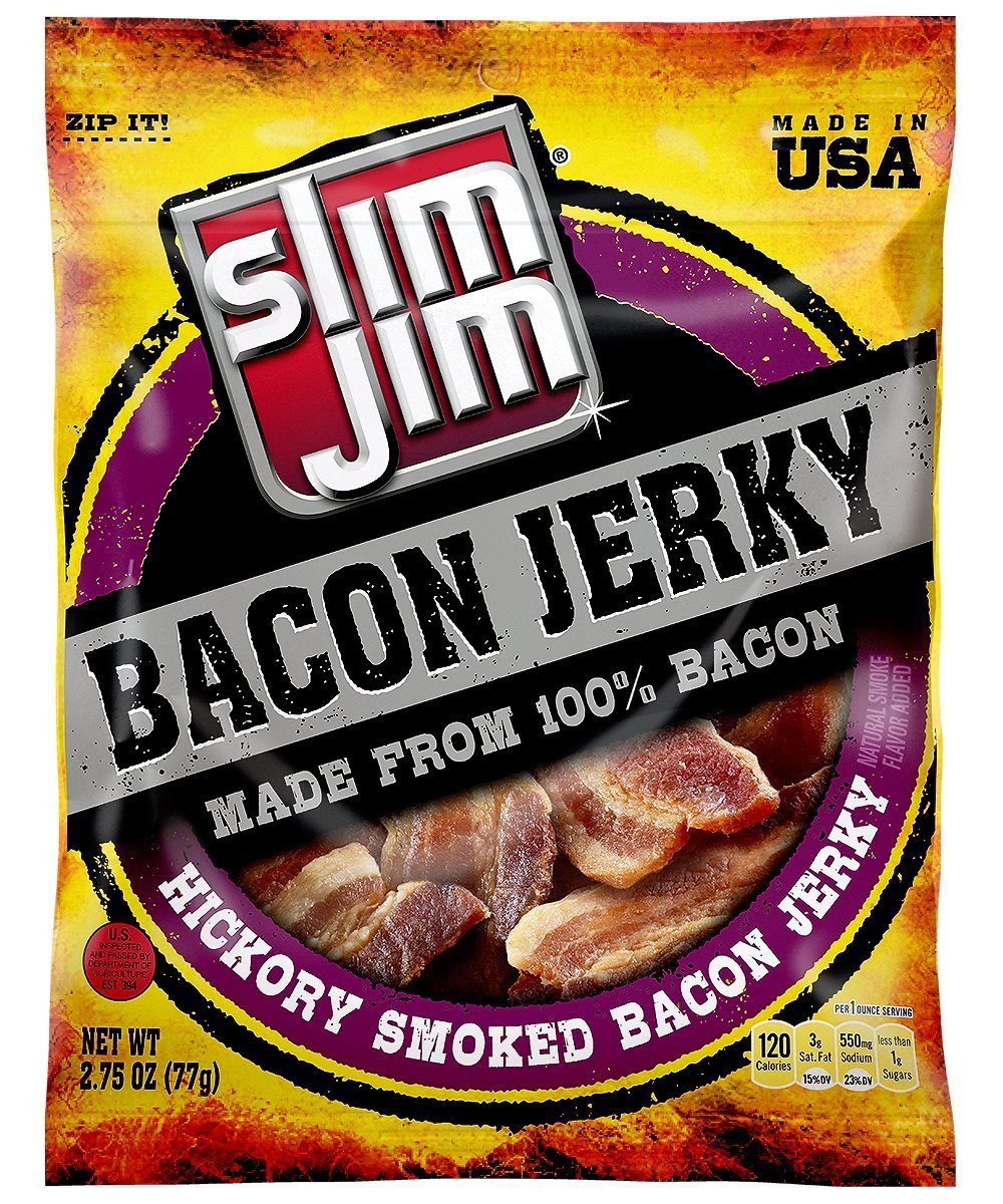 Slim Jim Bacon Jerky at Mighty Ape NZ