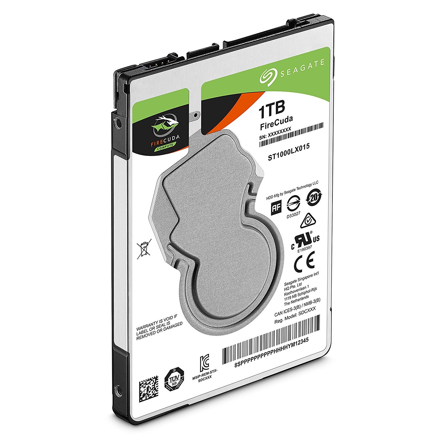 1TB Seagate FireCuda SATA 6Gb/s 2.5" Hybrid Gaming Hard Drive image