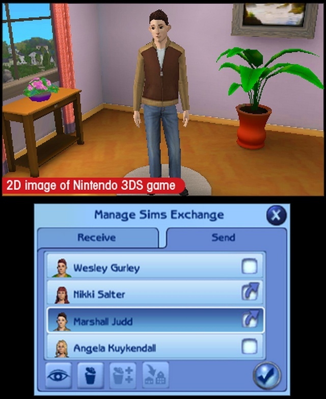 The Sims 3 for 3DS image