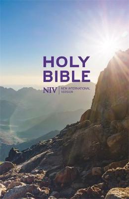 NIV Thinline Value Hardback Bible by New International Version image