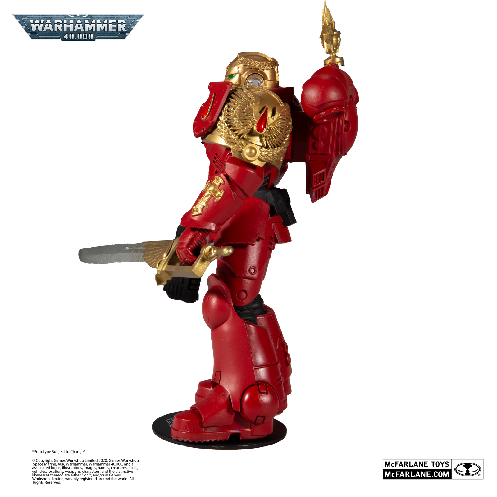 Warhammer 40k: Blood Angels Primaris Lieutenant - 7" Action Figure image