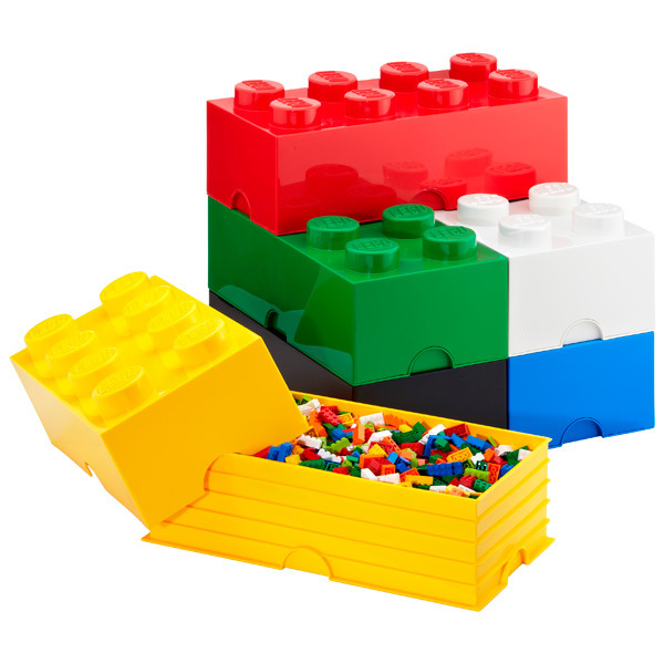 LEGO: Storage Brick 8 - Yellow image