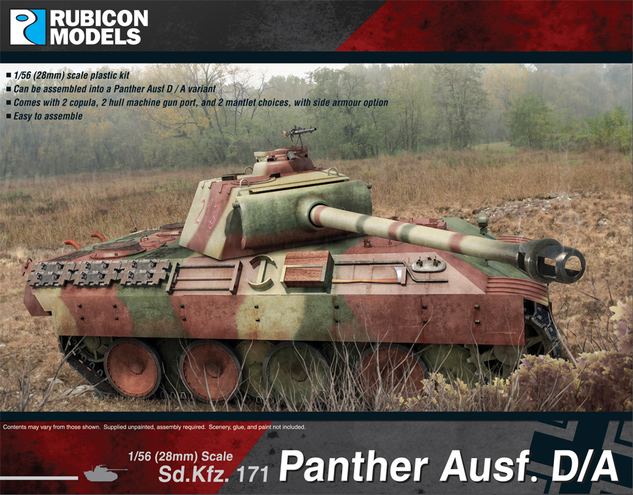 Rubicon 1/56 Panther Ausf D/A