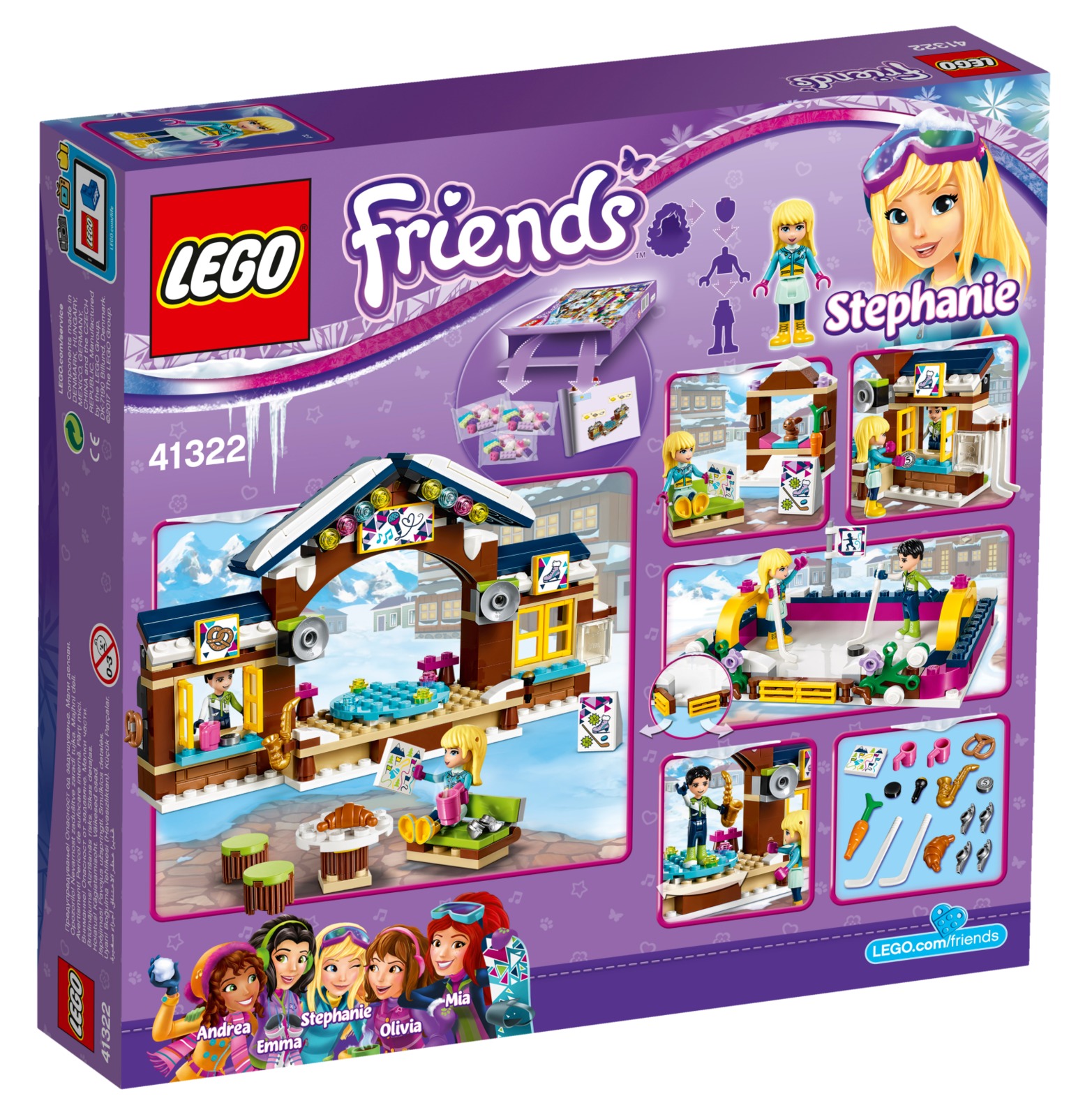 LEGO Friends: Snow Resort Ice Rink (41322)