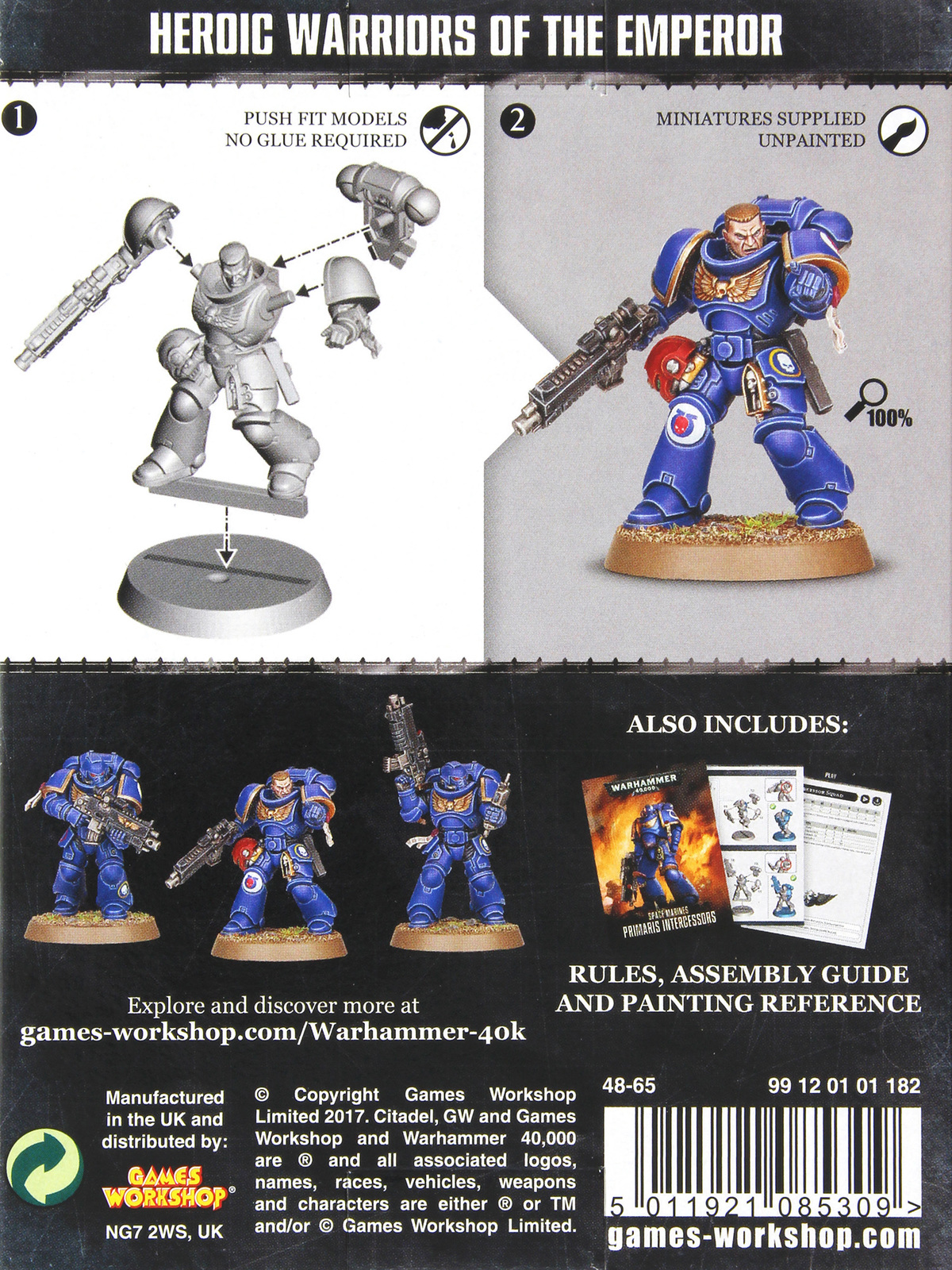 Warhammer 40,000 Easy to Build Primaris Intercessors image