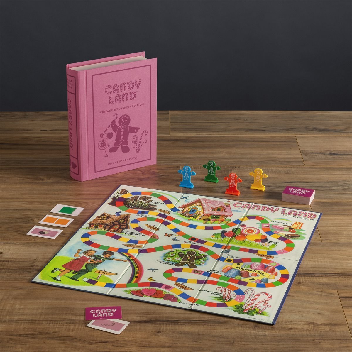 Candy Land Classic Game Vintage Bookshelf Edition Board Game at