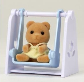 Sylvanian Families: Baby Bear with Swing image