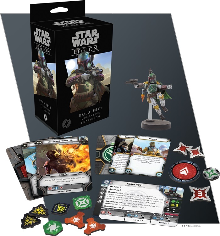 Star Wars Legion: Boba Fett Operative Expansion image