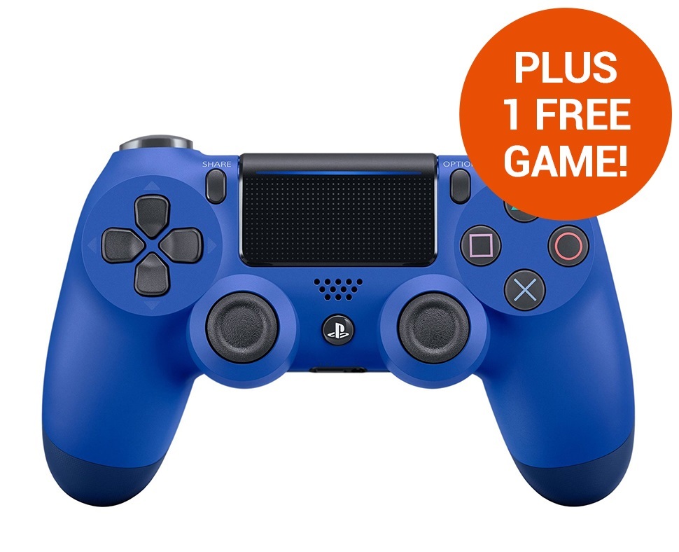 PlayStation 4 DualShock 4 v2 Wireless Controller - Wave Blue for PS4 image