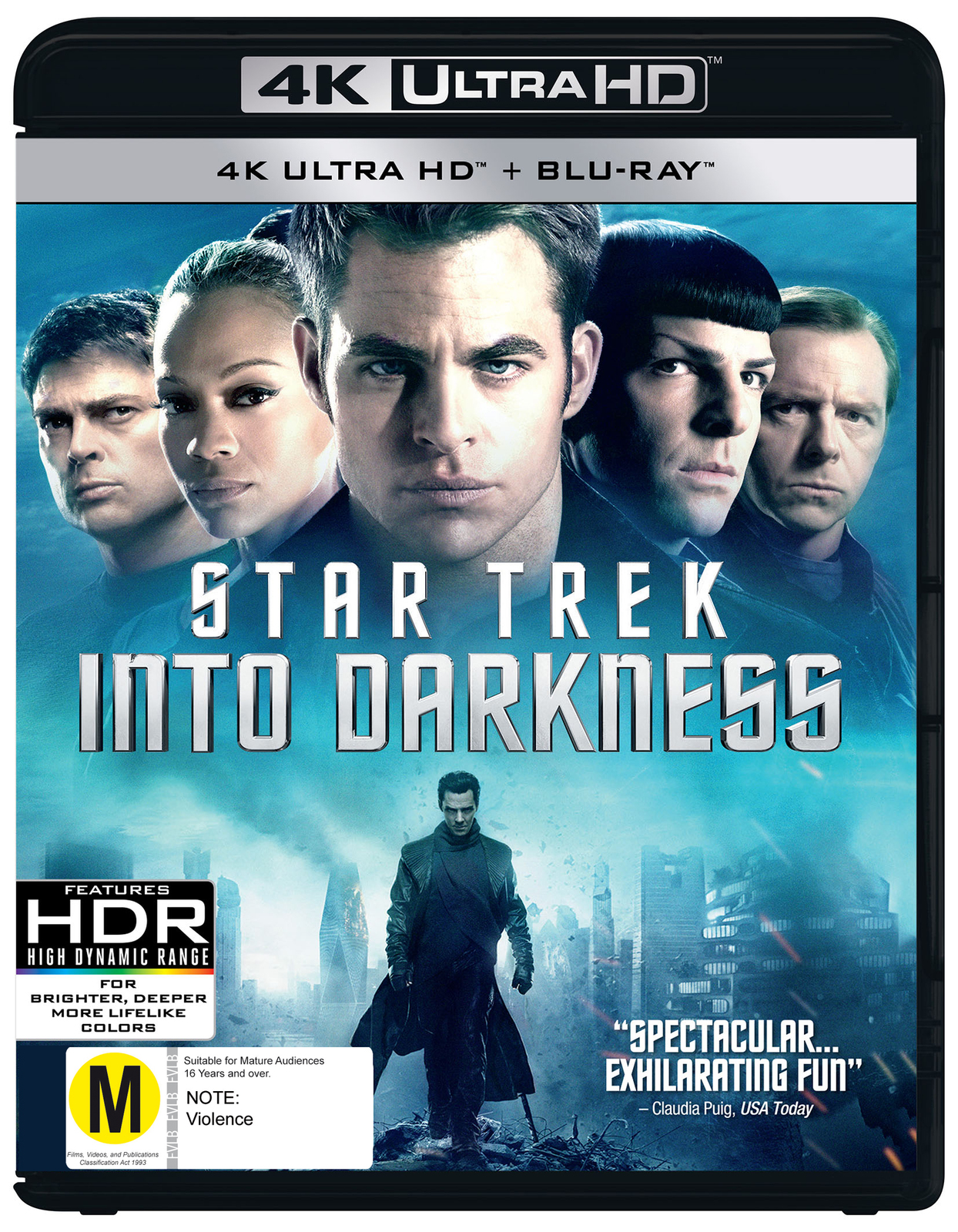 Star Trek: Into Darkness on Blu-ray, UHD Blu-ray