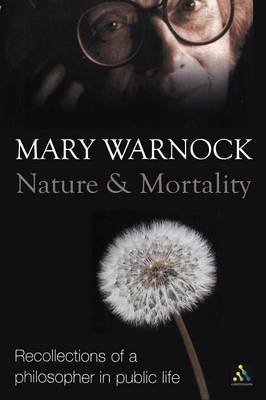 Nature and Mortality by Mary Warnock image