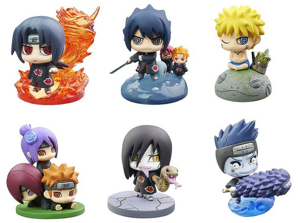Petit Chara!: Naruto Shippuden Naruto & Akatsuki Arc Vol.2 - Mini-fig (Blind Box) image