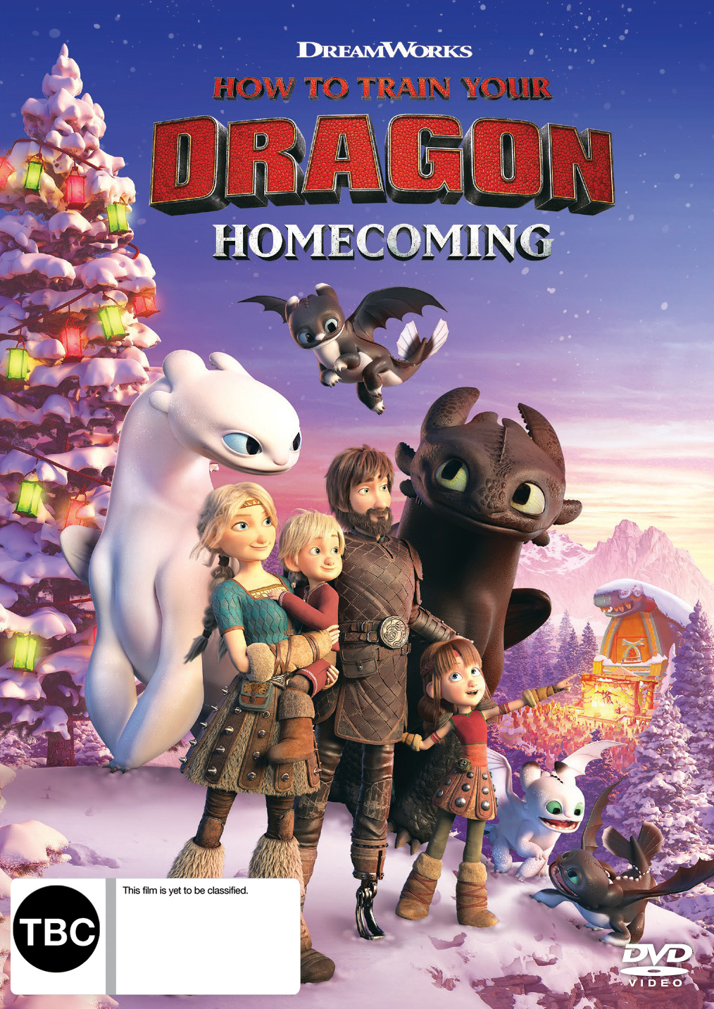 How To Train Your Dragon: Homecoming on DVD image