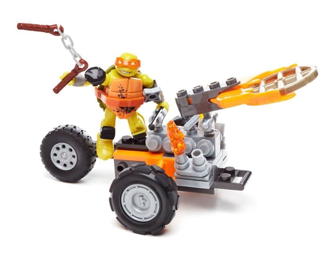 Mega Construx: TMNT - Mikey Stealth Tour Trike image