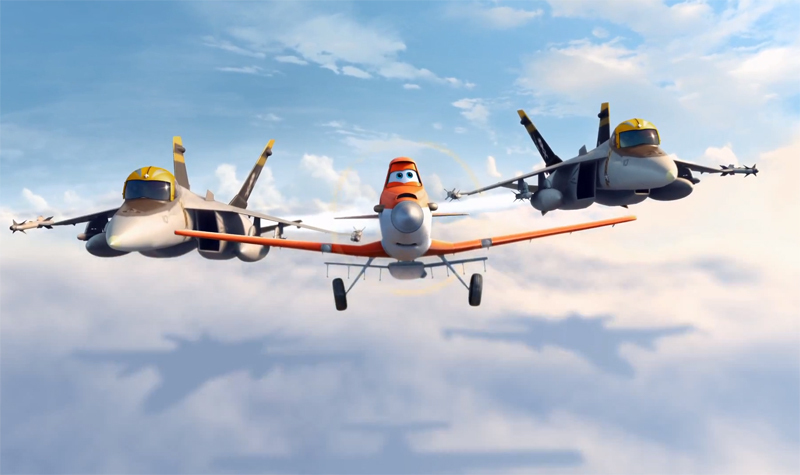 Planes on DVD