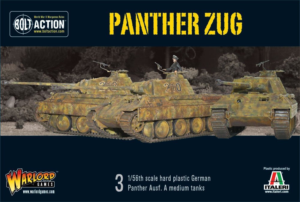 Bolt Action: Panther Zug - Tank Platoon image