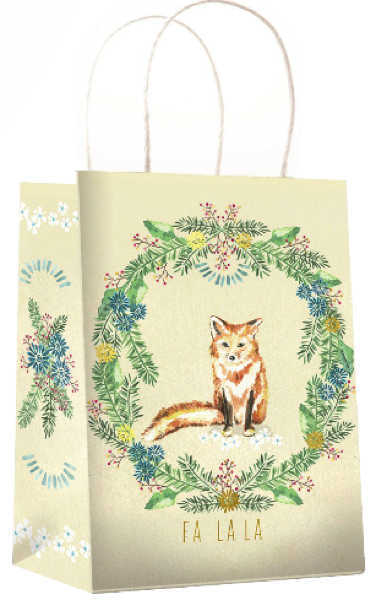 Papaya: Christmas Gift Bag - Fa La La