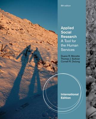 Applied Social Research: A Tool for the Human Services by Thomas Sullivan image