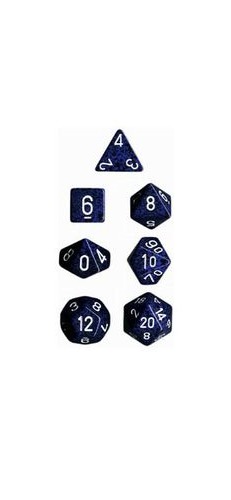 Chessex - Polyhedral Dice Set - Stealth Speckled image