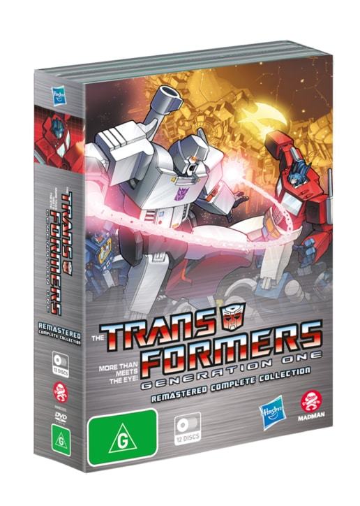 Transformers Generation One Remastered Complete Collection (12 Disc Fatpack) on DVD image
