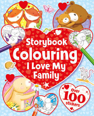 Storybook Colouring - I Love My Family image