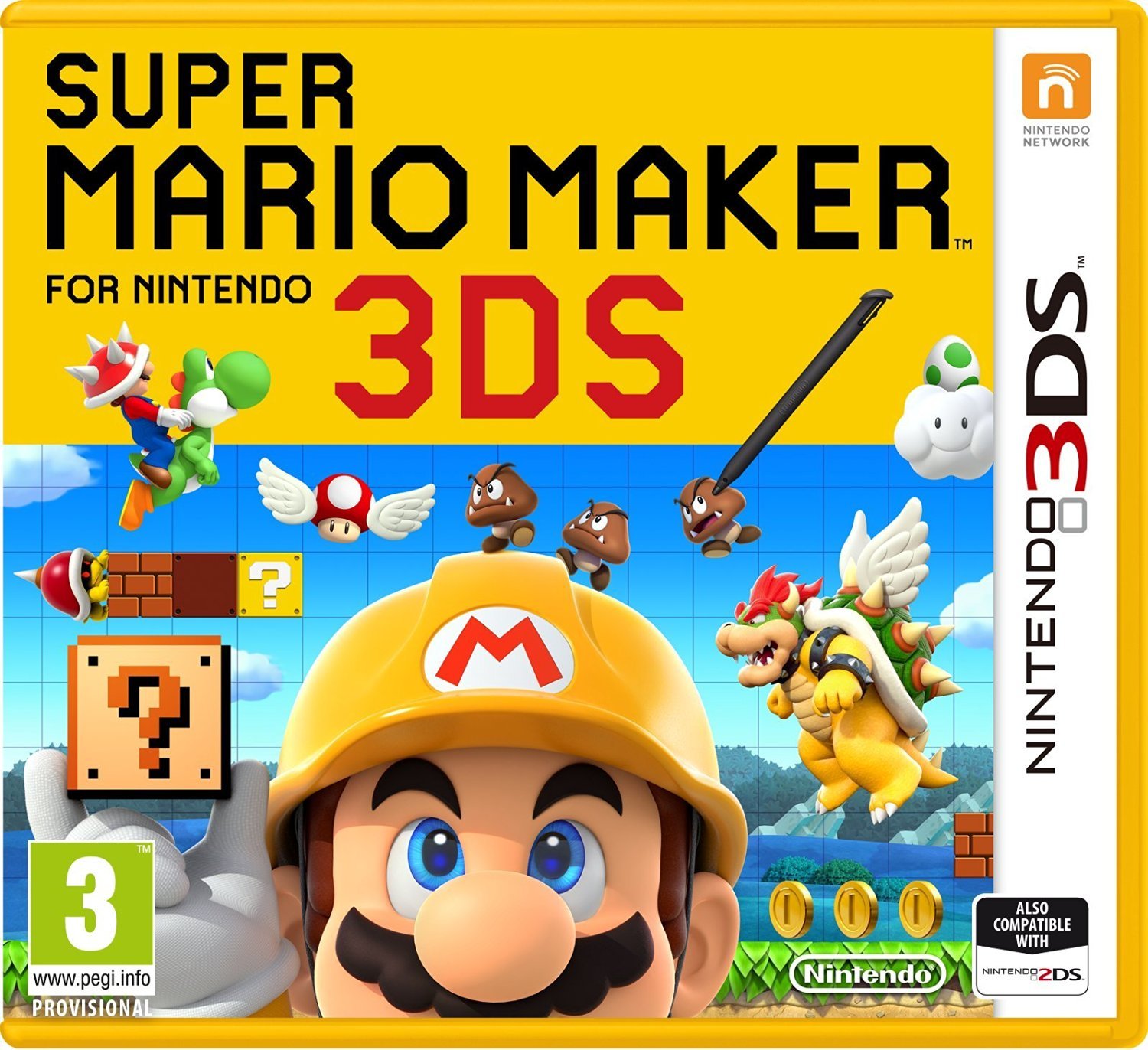 Super Mario Maker for Nintendo 3DS on 3DS