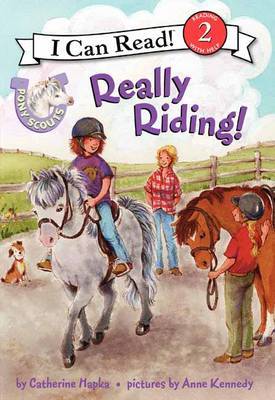 Pony Scouts: Really Riding! by Catherine Hapka image