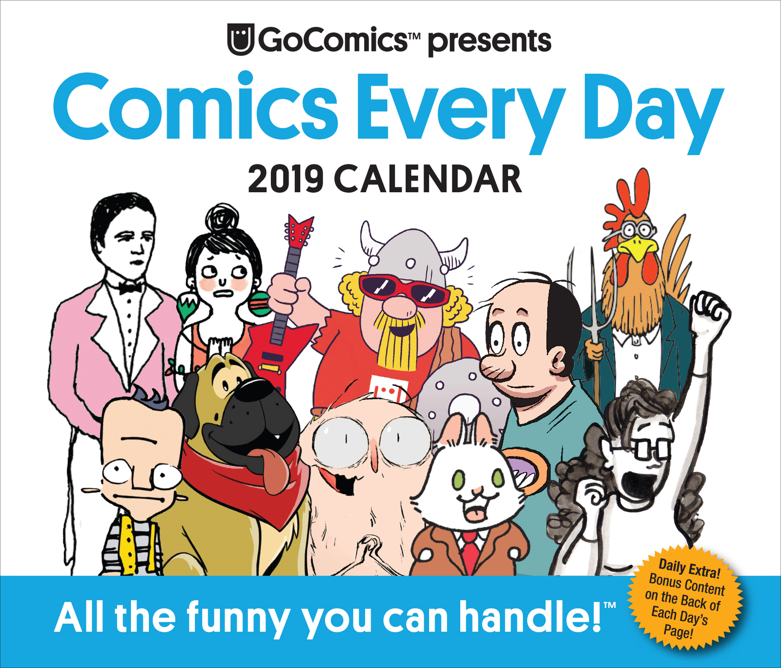 Gocomics Presents Comics Every Day 2019 Day-to-Day Calendar by Andrews McMeel Syndication image
