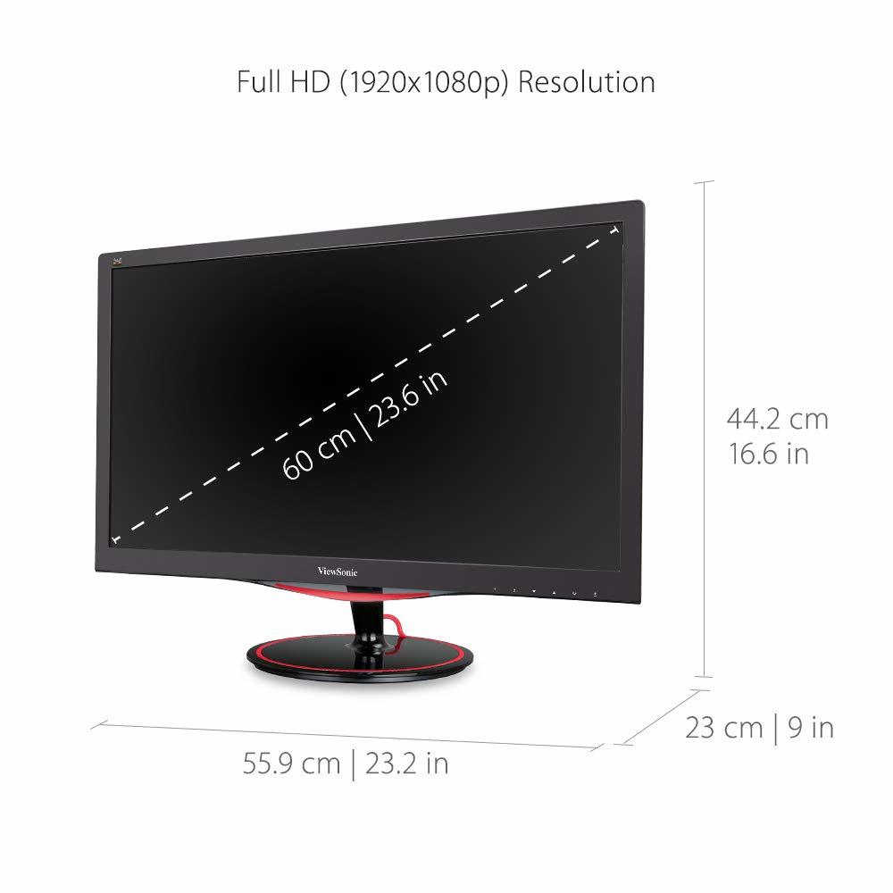 24" Viewsonic FHD 1ms 144hz FreeSync Gaming Monitor image