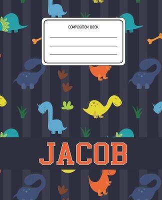 Composition Book Jacob by Dinosaurs Animal Composition Books image