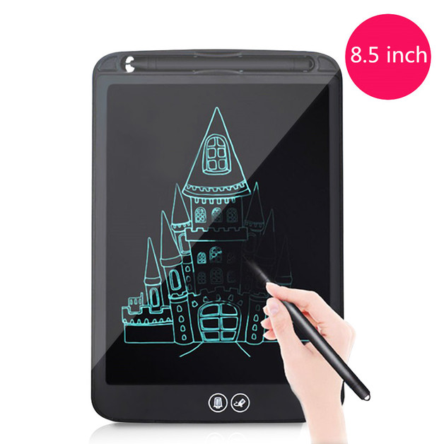 Kids' 8.5" Drawing Tablet with Eraser Pink at Mighty Ape NZ