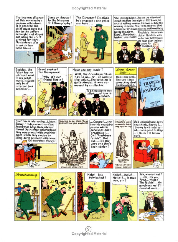 Tintin and the Broken Ear (The Adventures of Tintin #6) by Herge image