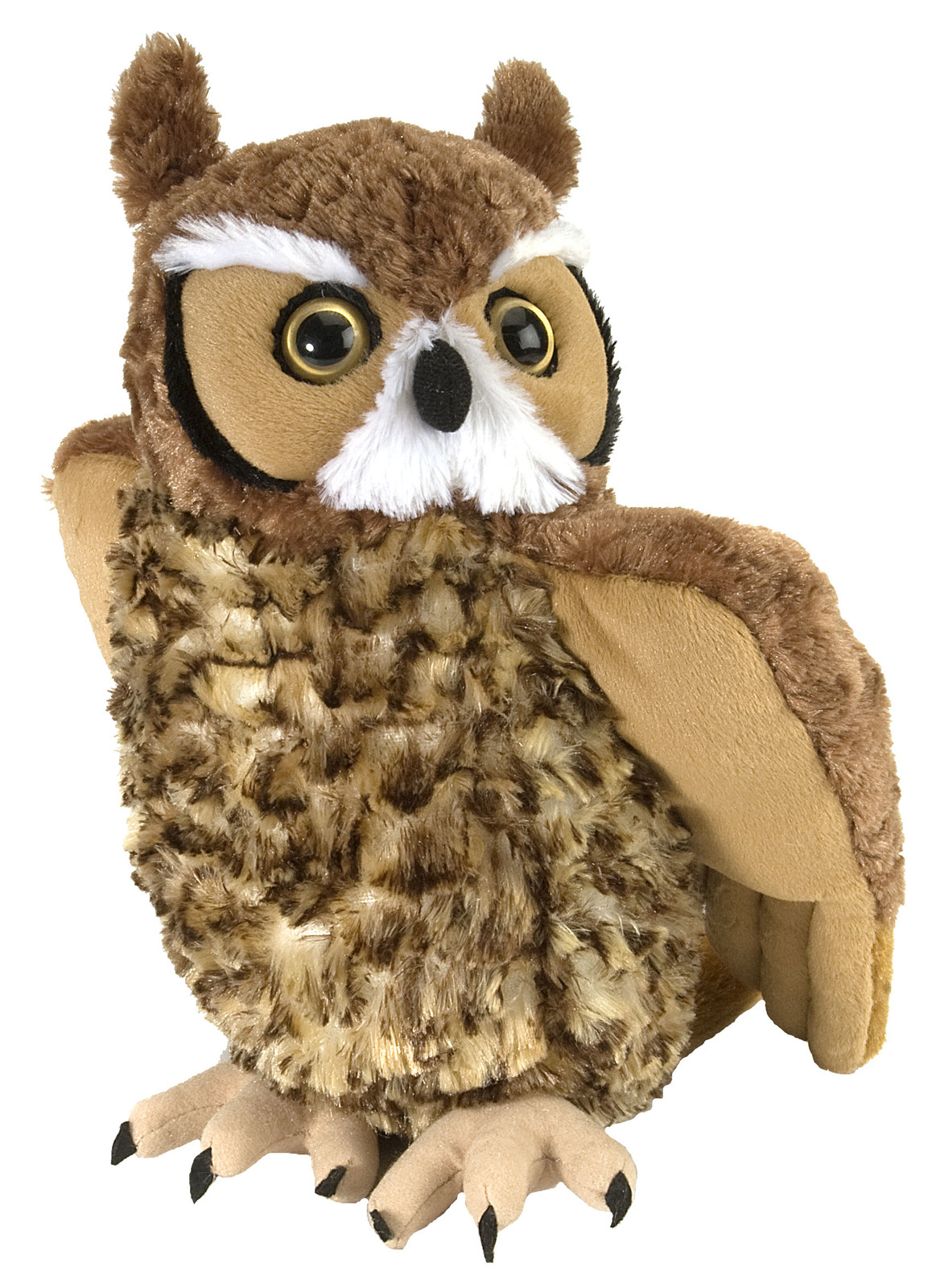 Cuddlekins Great Horned Owl 12 Inch Plush Toy at Mighty Ape