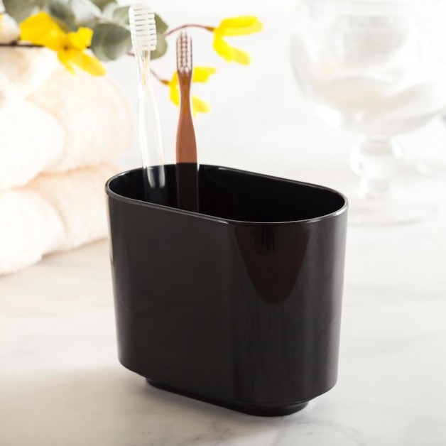 Umbra Step Toothbrush Holder Black at Mighty Ape NZ