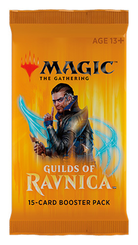 Magic The Gathering: Guilds of Ravnica Single Booster (15 Cards) image