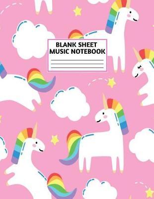 Blank Sheet Music Notebook by Dean Peters Music image