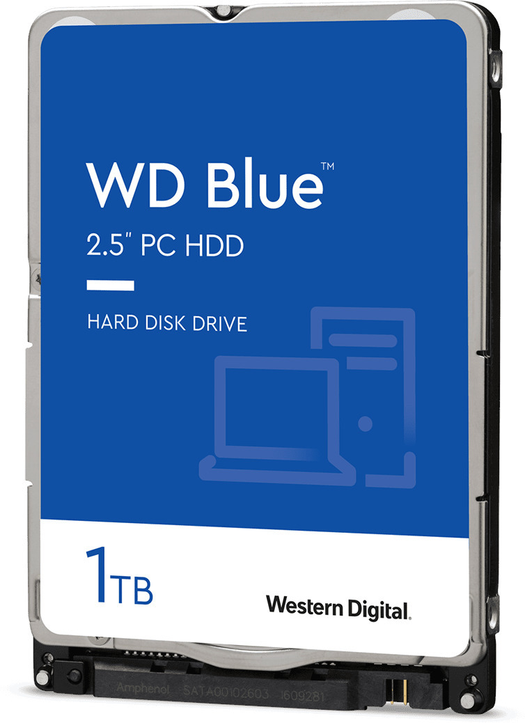 1TB WD Blue 2.5" 5400RPM SATA HDD