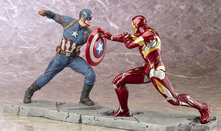 Captain America 3 - 1/10 Captain America ARTFX+ Figure image