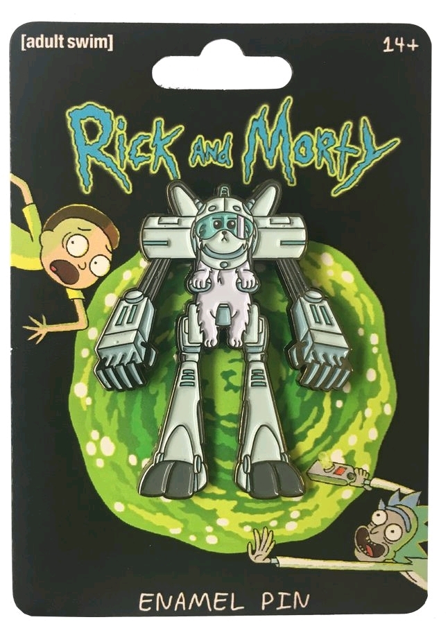 Rick & Morty - Snowball Enamel Pin image