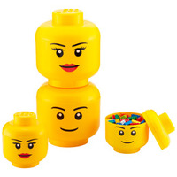 lego storage head small boy