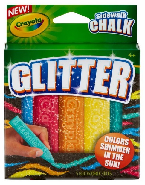 Crayola: Sidewalk Chalk Glitter image