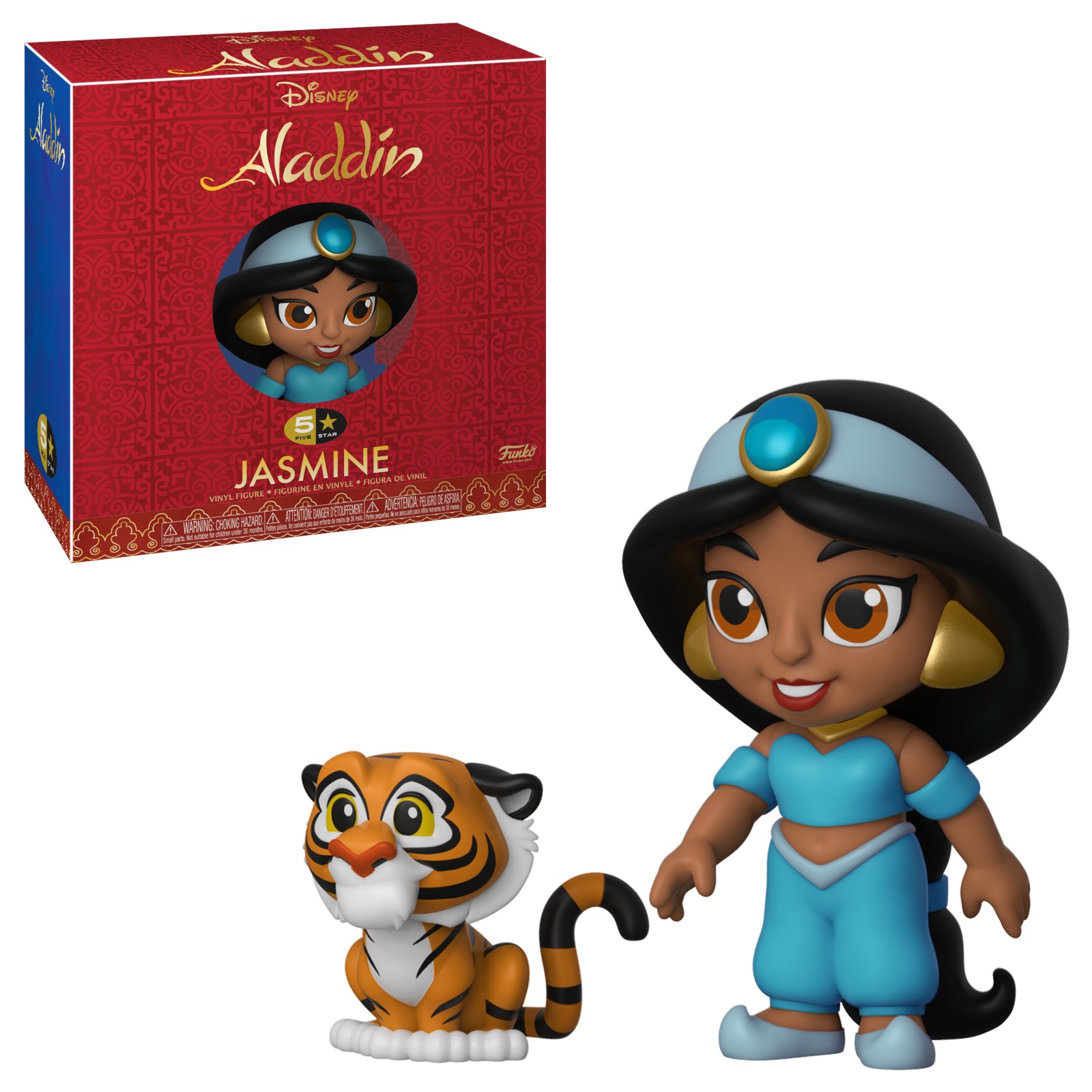 Aladdin: Jasmine with Rajah - 5-Star Vinyl Figure image