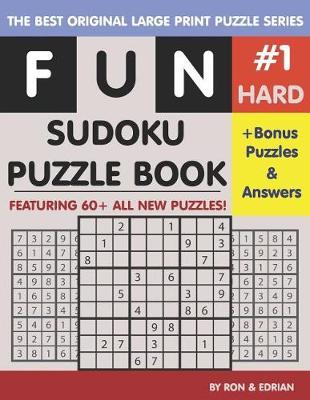 Fun Sudoku Puzzle book Hard #1 by Ron K image