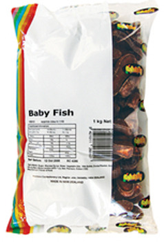 Rainbow Confectionery Baby Choc Fish Bulk Bag 1kg image